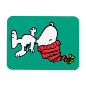 Erdnüsse | Snoopy Winter Beanie Cap Magnet (Horizontal)