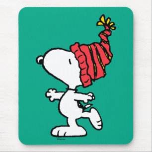 Erdnüsse   Snoopy Winter Beanie Cap Mousepad