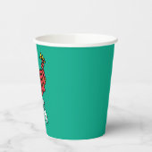 Erdnüsse | Snoopy Winter Beanie Cap Pappbecher (Links)