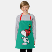 Erdnüsse | Snoopy Winter Beanie Cap Schürze (Getragen)
