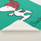 Erdnüsse | Snoopy Winter Beanie Cap Sherpadecke (3/4)