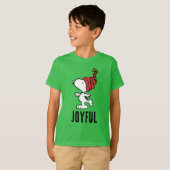 Erdnüsse | Snoopy Winter Beanie Cap T-Shirt (Vorne ganz)