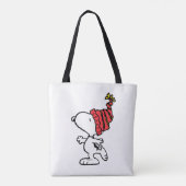 Erdnüsse | Snoopy Winter Beanie Cap Tasche (Rückseite)