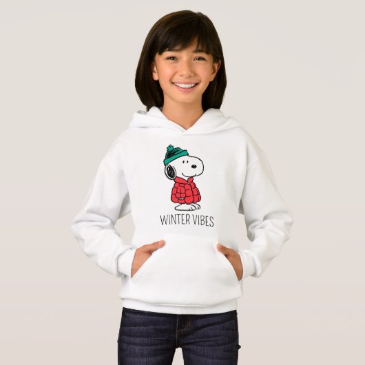 Erdnüsse | Snoopy Winter Coat & Hat Hoodie (Vorne ganz)