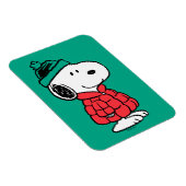 Erdnüsse | Snoopy Winter Coat & Hat Magnet (Rechte Seite)