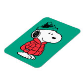 Erdnüsse | Snoopy Winter Coat & Hat Magnet (Linke Seite)