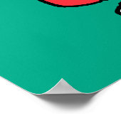 Erdnüsse | Snoopy Winter Coat & Hat Poster (Ecke)