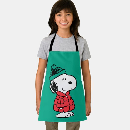 Erdnüsse | Snoopy Winter Coat & Hat Schürze (Insitu)