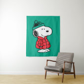 Erdnüsse | Snoopy Winter Coat & Hat Wandteppich (Beispiel)