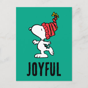 Erdnüsse Snoopy Winter Frohe Weihnachten