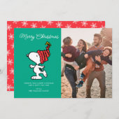 Erdnüsse | Snoopy Winter Frohe Weihnachten (Vorne/Hinten)