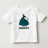 Erdnüsse | Snoopy Winter Puffer Jacket Kleinkind T-shirt (Vorderseite)