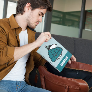 Erdnüsse   Snoopy Winter Puffer Jacket Notizblock