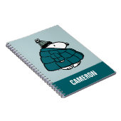 Erdnüsse | Snoopy Winter Puffer Jacket Notizblock (Rechte Seite)