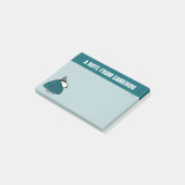 Erdnüsse | Snoopy Winter Puffer Jacket Post-it Klebezettel (angewinkelt)