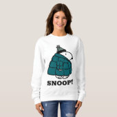 Erdnüsse | Snoopy Winter Puffer Jacket Sweatshirt (Vorne ganz)