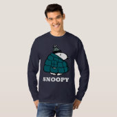 Erdnüsse | Snoopy Winter Puffer Jacket T-Shirt (Vorne ganz)