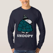 Erdnüsse | Snoopy Winter Puffer Jacket T-Shirt (Vorderseite)
