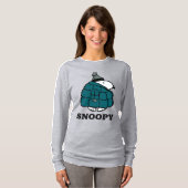 Erdnüsse | Snoopy Winter Puffer Jacket T-Shirt (Vorne ganz)