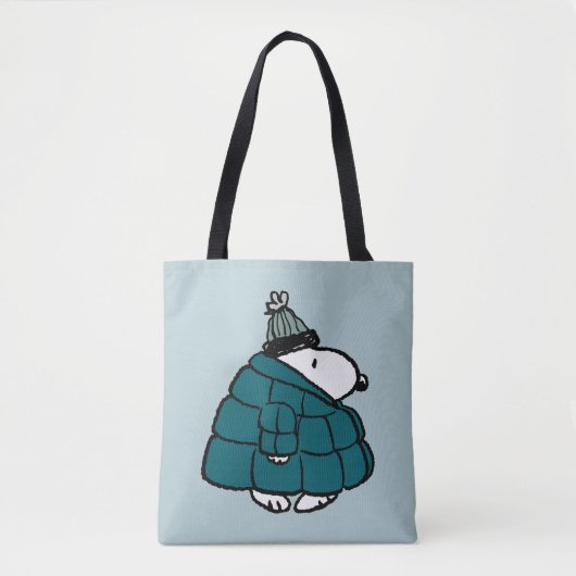 Erdnüsse | Snoopy Winter Puffer Jacket Tasche (Vorderseite)