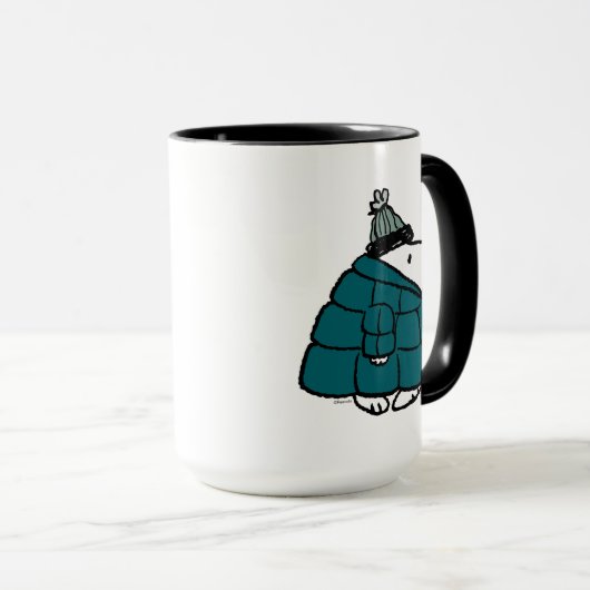 Erdnüsse | Snoopy Winter Puffer Jacket Tasse (VorderseiteRechts)