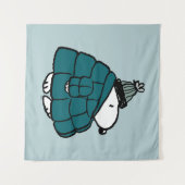 Erdnüsse | Snoopy Winter Puffer Jacket Wandteppich (Vorderseite (Horizontal))