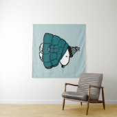 Erdnüsse | Snoopy Winter Puffer Jacket Wandteppich (Beispiel (Horizontal))