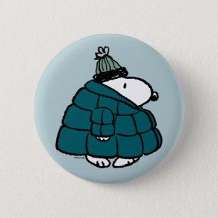 Erdnüsse   Snoopy Winter Puffy Jacket Button