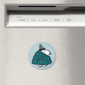 Erdnüsse | Snoopy Winter Puffy Jacket Magnet (In Situ (Geschirrspüler))