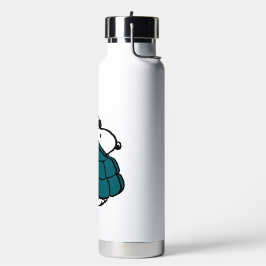 Erdnüsse | Snoopy Winter Puffy Jacket Trinkflasche (Links)