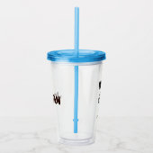 Erdnüsse | Snoopy Wonders Warum? Acryltrinkbecher (Rechts)