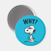 Erdnüsse | Snoopy Wonders Warum? Magnet (Vorderseite/Rückseite)