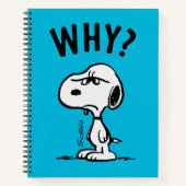 Erdnüsse | Snoopy Wonders Warum? Notizblock (Vorderseite)