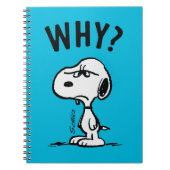 Erdnüsse | Snoopy Wonders Warum? Notizblock (Vorderseite)
