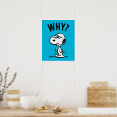 Erdnüsse | Snoopy Wonders Warum? Poster (Küche)