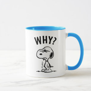 Erdnüsse   Snoopy Wonders Warum? Tasse