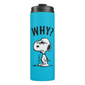 Erdnüsse | Snoopy Wonders Warum? Thermosbecher (Vorderseite)