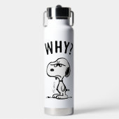 Erdnüsse | Snoopy Wonders Warum? Trinkflasche (Vorderseite)