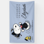 Erdnüsse | Snoopy & Woodstock Abschluss Banner (Vertikal)