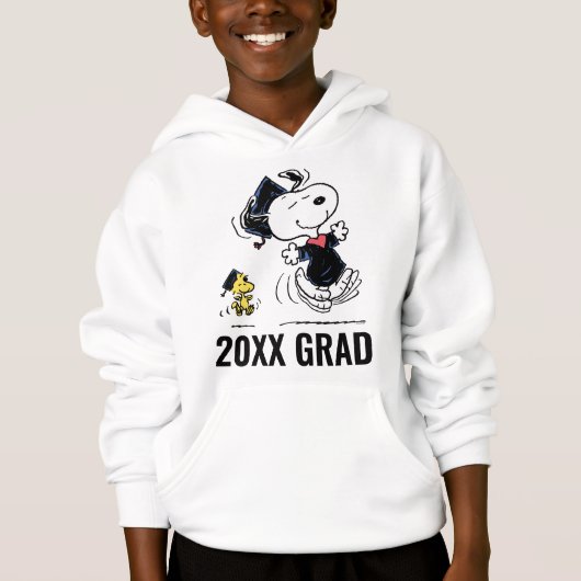 Erdnüsse | Snoopy & Woodstock Abschluss Hoodie (Vorderseite)