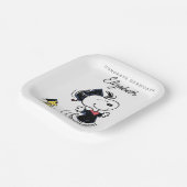 Erdnüsse | Snoopy & Woodstock Abschluss Pappteller (Gewinkelt)