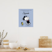 Erdnüsse | Snoopy & Woodstock Abschluss Poster (Küche)