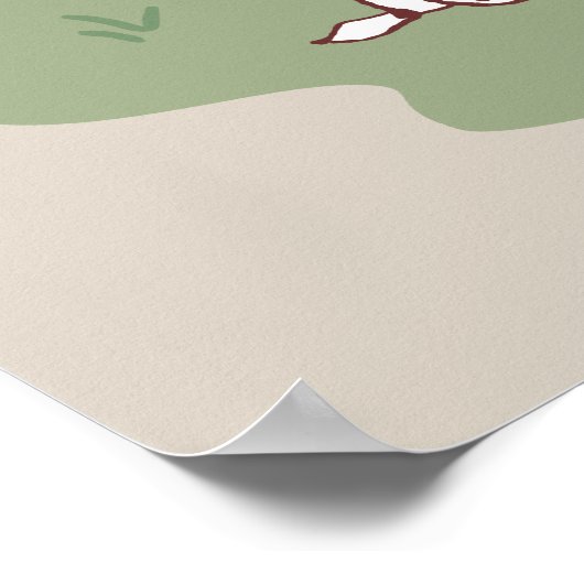 Erdnüsse | Snoopy & Woodstock am Campfire Poster (Ecke)