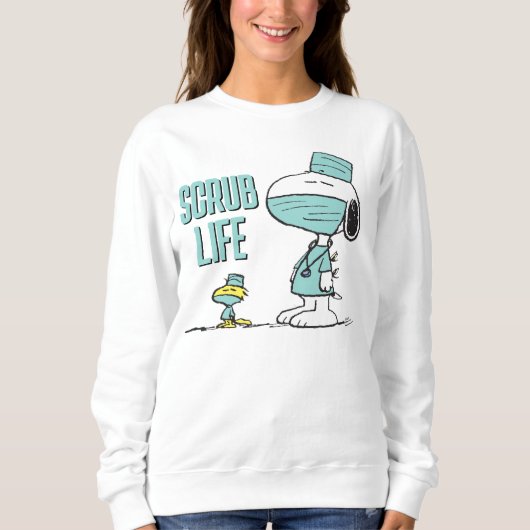 Erdnüsse | Snoopy & Woodstock Ärzte Sweatshirt (Vorderseite)