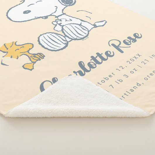 Erdnüsse | Snoopy & Woodstock Baby Sherpadecke (3/4)
