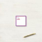 Erdnüsse | Snoopy & Woodstock-Blume Post-it Klebezettel (Auf Schreibtisch)