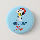 Erdnüsse | Snoopy & Woodstock Button (Vorderseite)