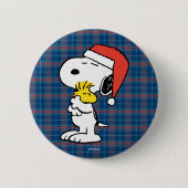 Erdnüsse | Snoopy & Woodstock Button (Vorderseite)