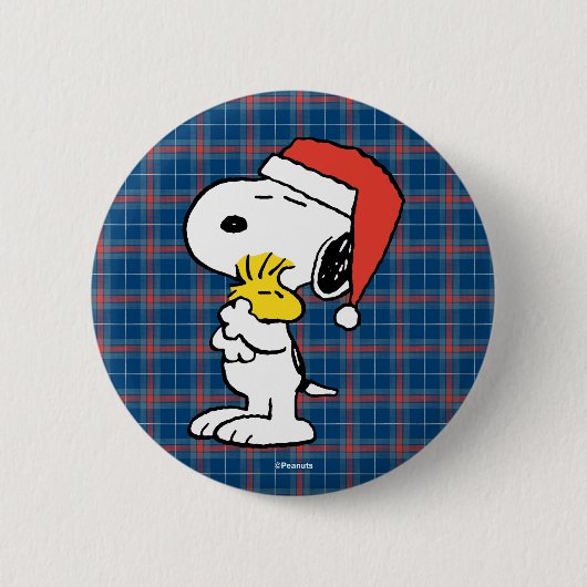 Erdnüsse | Snoopy & Woodstock Button (Vorderseite)