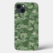 Erdnüsse | Snoopy & Woodstock Camouflage Camp Case-Mate iPhone Hülle (Rückseite)